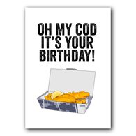 Oh My Cod It's Your Birthday Card